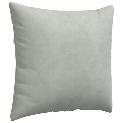 Sofakuddar 2 pcs Ljusgrå 50 x 50 cm Kordread tyg