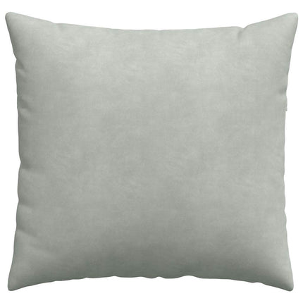 Sofakuddar 2 pcs Ljusgrå 50 x 50 cm Kordread tyg