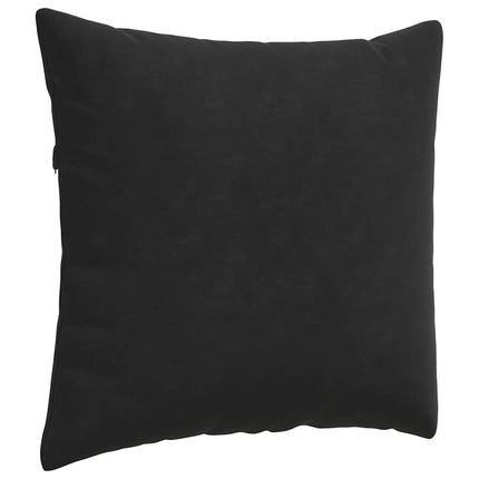 Sofakuddar 2 pcs Svart 50 x 50 cm Kordread tyg
