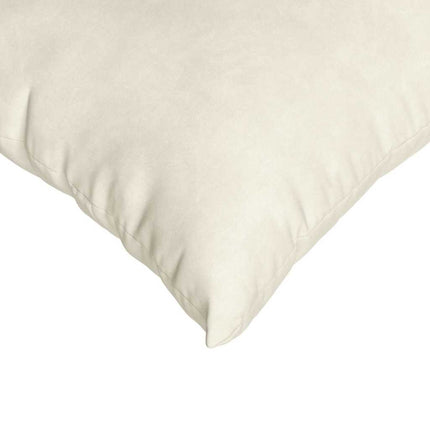 Sofakuddar 2 pcs Kräm 50 x 50 cm Kordread tyg