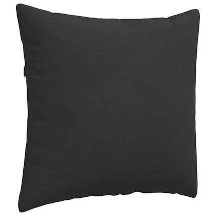 Sofakuddar 2 pcs Svart 50 x 50 cm tyg