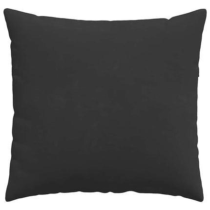 Sofakuddar 2 pcs Svart 50 x 50 cm tyg
