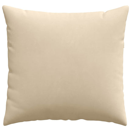 Sofakuddar 2 pcs Kräm 50 x 50 cm tyg