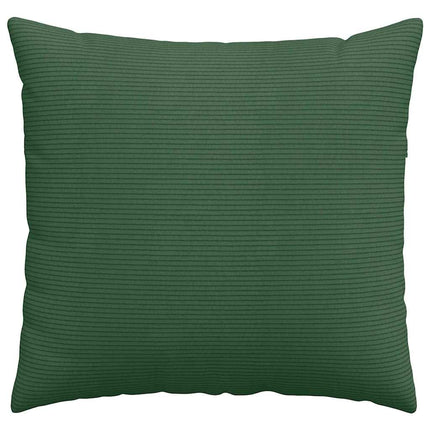 Sofakuddar 2 pcs Mörkgrön 50 x 50 cm Kordread tyg