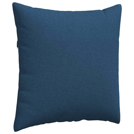 Sofakuddar 2 pcs Blå 60 x 60 cm tyg