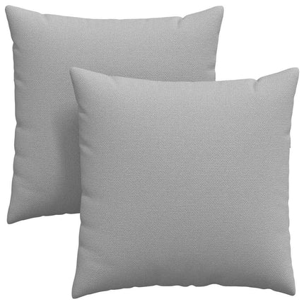 Sofakuddar 2 pcs Moln Grå 60 x 60 cm tyg
