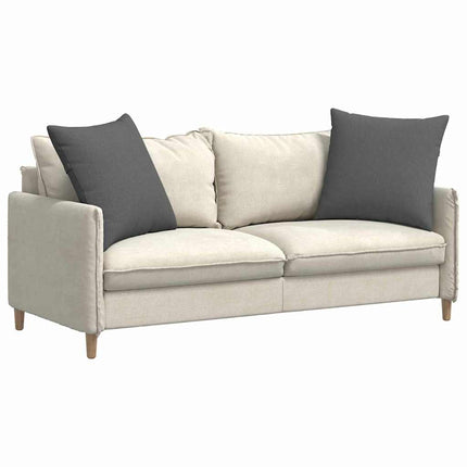 Sofakuddar 2 pcs Mörkgrå 80 x 80 cm tyg