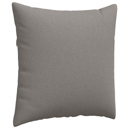 Sofakuddar 2 pcs Taupe 80 x 80 cm tyg