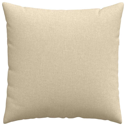Sofakuddar 2 pcs Kräm 80 x 80 cm tyg