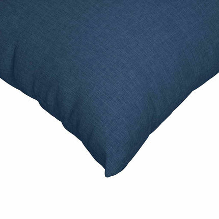 Sofakuddar 2 pcs Blå 80 x 80 cm tyg