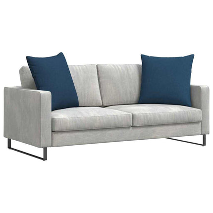 Sofakuddar 2 pcs Blå 80 x 80 cm tyg