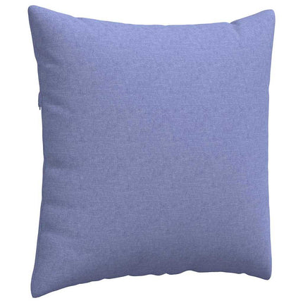Sofakuddar 2 pcs Jeansblå 80 x 80 cm tyg