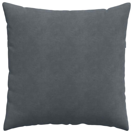 Sofakuddar 2 pcs Mörkgrå 80 x 80 cm Kordread tyg