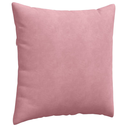Sofakuddar 2 pcs Rosa 80 x 80 cm Kordread tyg