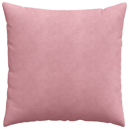 Sofakuddar 2 pcs Rosa 80 x 80 cm Kordread tyg