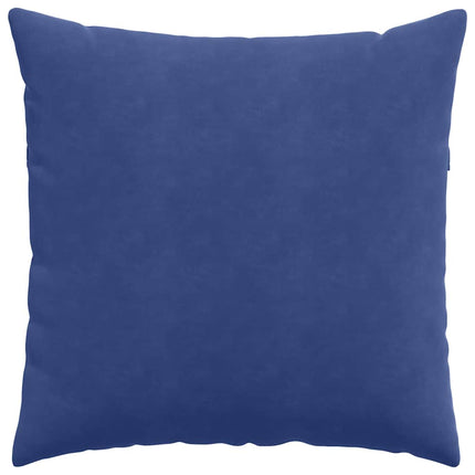 Sofakuddar 2 pcs Polisblå 80 x 80 cm Kordread tyg