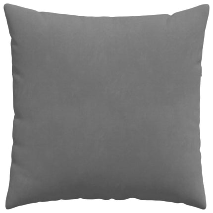 Sofakuddar 2 pcs Mörkgrå 80 x 80 cm tyg