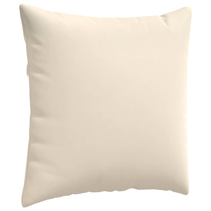 Sofakuddar 2 pcs Beige 80 x 80 cm tyg