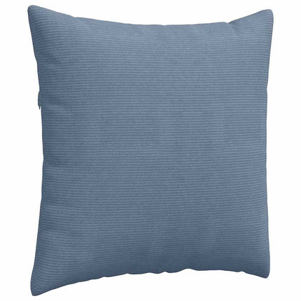 Sofakuddar 2 pcs Blå 80 x 80 cm Kordread tyg