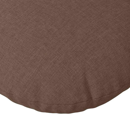 Sittkuddar 2 pcs Brun Ø30 x 13 cm tyg