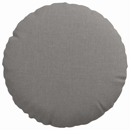 Sittkuddar 2 pcs Taupe Ø30 x 13 cm tyg