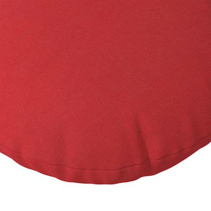 Sittkuddar 2 pcs Röd Ø30 x 13 cm tyg