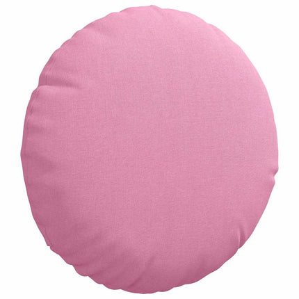Sittkuddar 2 pcs Rosa Ø30 x 13 cm tyg