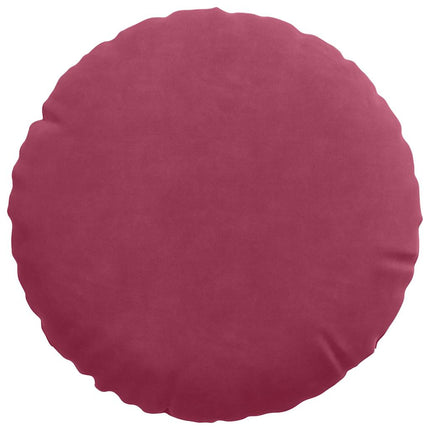 Sittkuddar 2 pcs Vinröd Ø30 x 13 cm Sammet