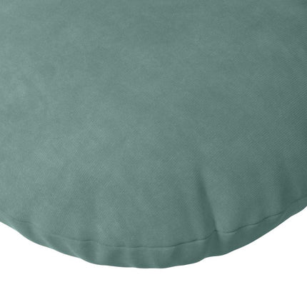 Sittkuddar 2 pcs Havgrön Ø30 x 13 cm Sammet