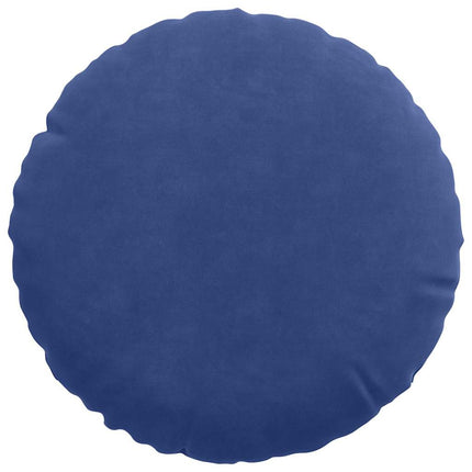 Sittkuddar 2 pcs Polisblå Ø30 x 13 cm Sammet