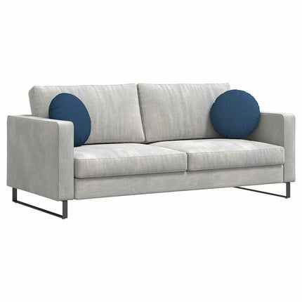 Sittkuddar 2 pcs Blå Ø40 x 13 cm tyg