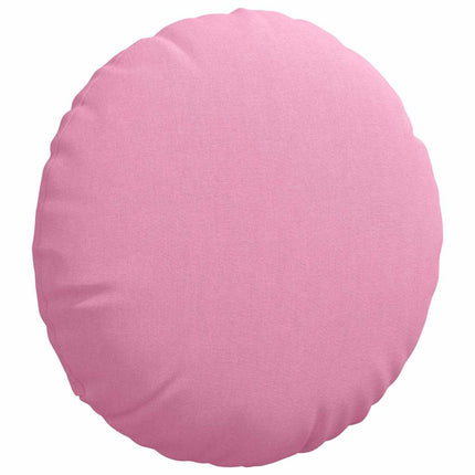 Sittkuddar 2 st tyg Rosa Ø40 x 13 cm
