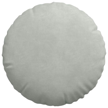 Sittkuddar 2 pcs Ljusgrå Ø 40 x 13 cm Sammet