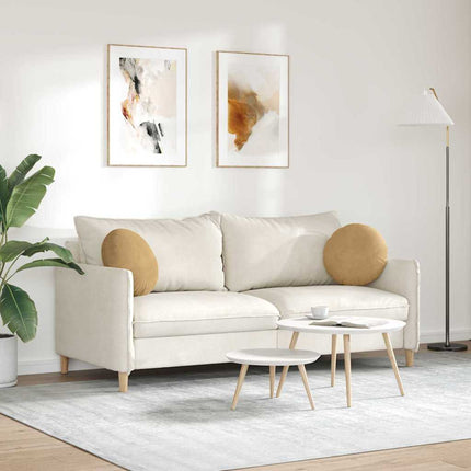 Sittkuddar 2 pcs Brun Ø 40 x 13 cm Sammet