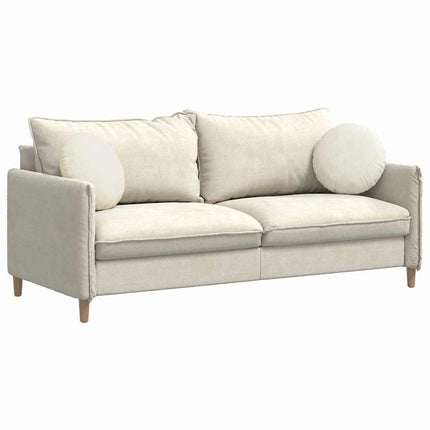 Sittkuddar 2 pcs Kräm Ø 40 x 13 cm Sammet