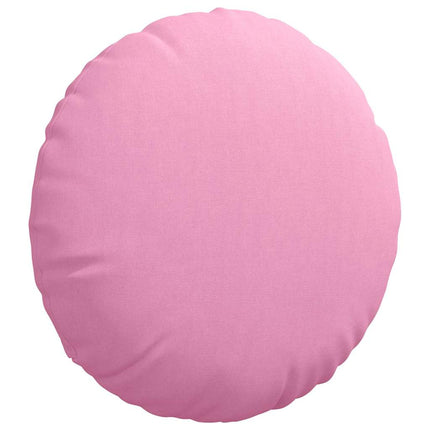 Sittkuddar 2 pcs Rosa Ø50 x 19 cm tyg