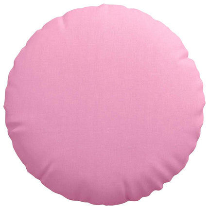 Sittkuddar 2 st tyg Rosa Ø50 x 19 cm
