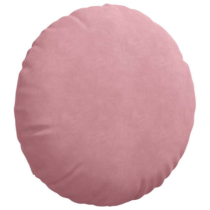 Sittkuddar 2 st Sammet Rosa Ø50 x 19 cm