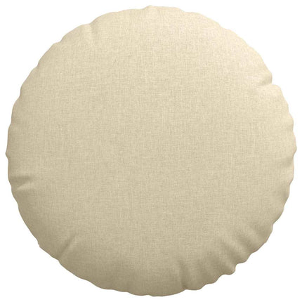 Sittkuddar 2 pcs Kräm Ø60 x 21 cm tyg