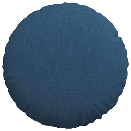 Sittkuddar 2 pcs Blå Ø60 x 21 cm tyg