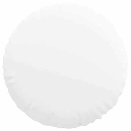 Sittkuddar 2 st tyg Vit Ø60 x 21 cm