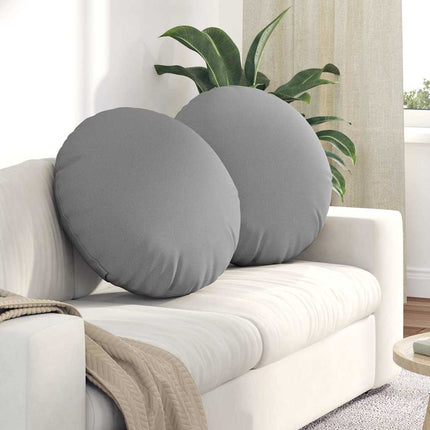 Sittkuddar 2 pcs Moln Grå Ø60 x 21 cm tyg