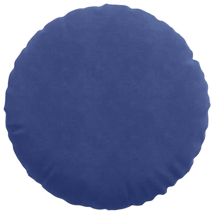 Sittkuddar 2 pcs Polisblå Ø60 x 21 cm Sammet
