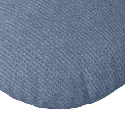 Sittkuddar 2 pcs Blå Ø60 x 21 cm Kordread tyg