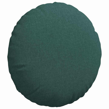 Sittkuddar 2 pcs Mörkgrön Ø80 x 29 cm tyg