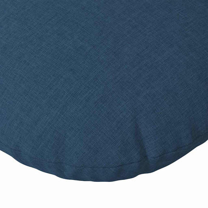 Sittkuddar 2 pcs Blå Ø80 x 29 cm tyg