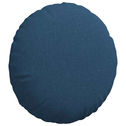 Sittkuddar 2 pcs Blå Ø80 x 29 cm tyg