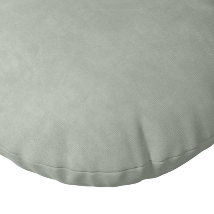 Sittkuddar 2 pcs Ljusgrå Ø 40 x 13 cm Sammet