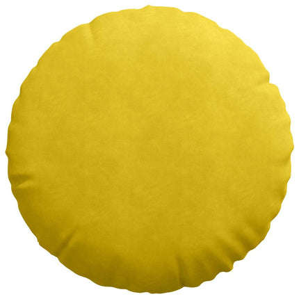 Sittkuddar 2 pcs Gul Ø 80 x 29 cm Sammet