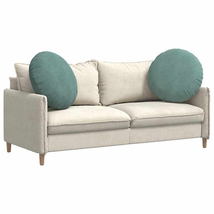 Sittkuddar 2 pcs Havgrön Ø 40 x 13 cm Sammet